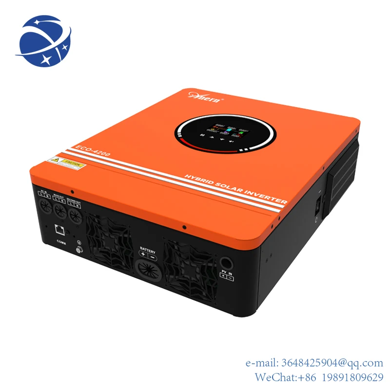 1.6KW 3KW 3.6KW 6.2KW Hybrid Solar Inverter 12V 24V 48V 230V  MPPT 120A 80A Solar Controller Off/On Grid Inverter With Wifi