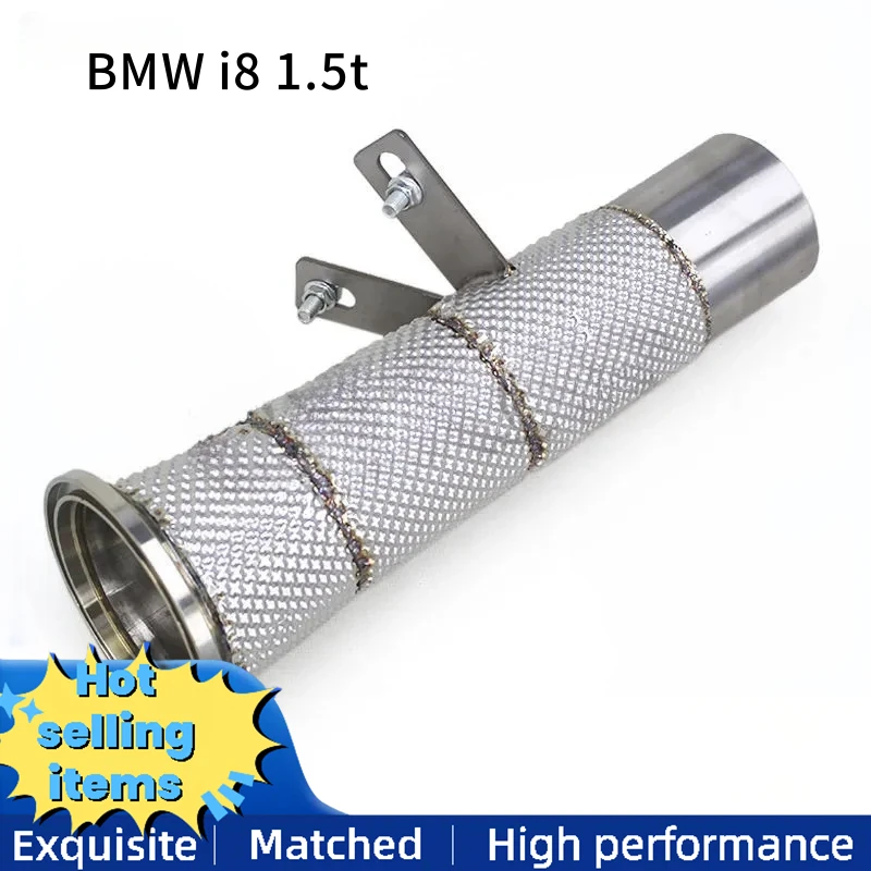 High performance stainless steel exhaust diwnpipe suitable for BMW i8 1.5T exhaust system