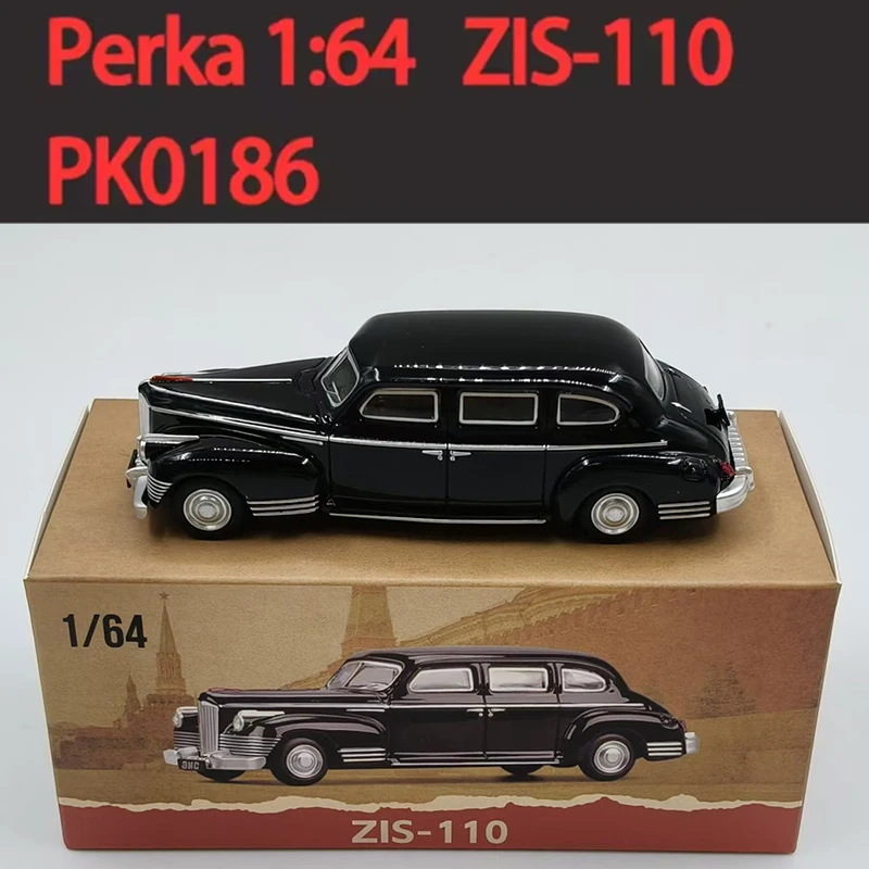 Perka Model 1:64 Soviet ZIS-110 Sedan Alloy Car Model Ornament