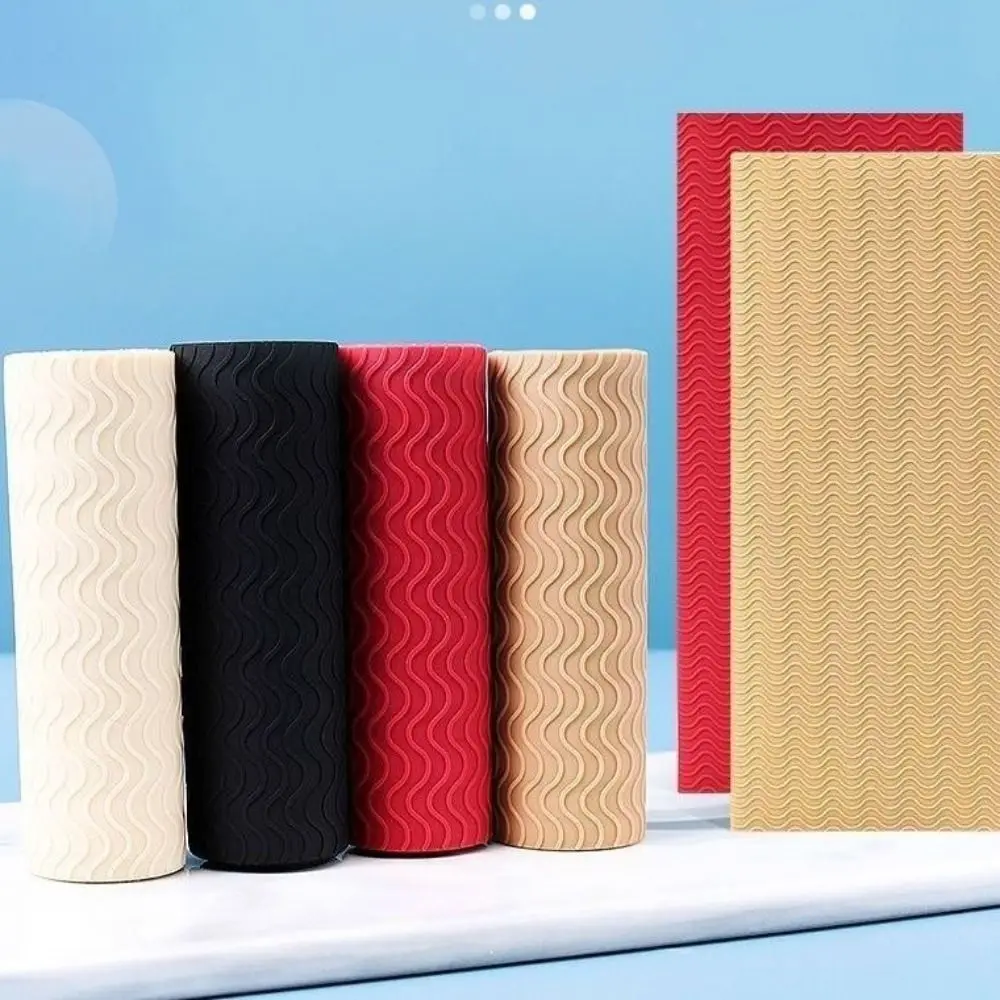 ゴム底靴底滑り止めステッカー、滑り止め衝撃吸収フット滑り止めパッド、自己粘着性耐摩耗性