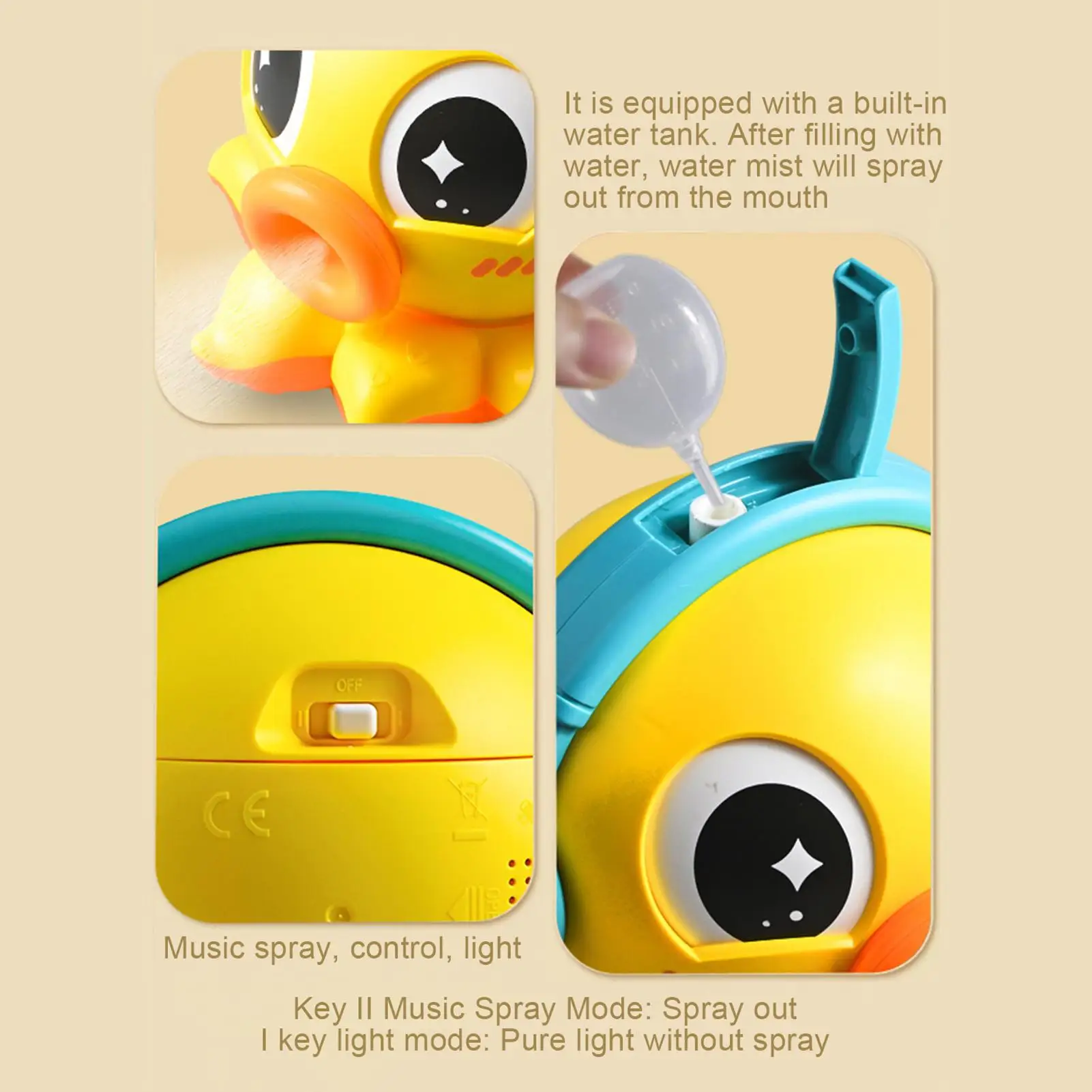

Electric Crawling Octopus Squid Dancing Toy Animal Sprayer Humidifier with Music and Light for Bedroom Bedside Table Home