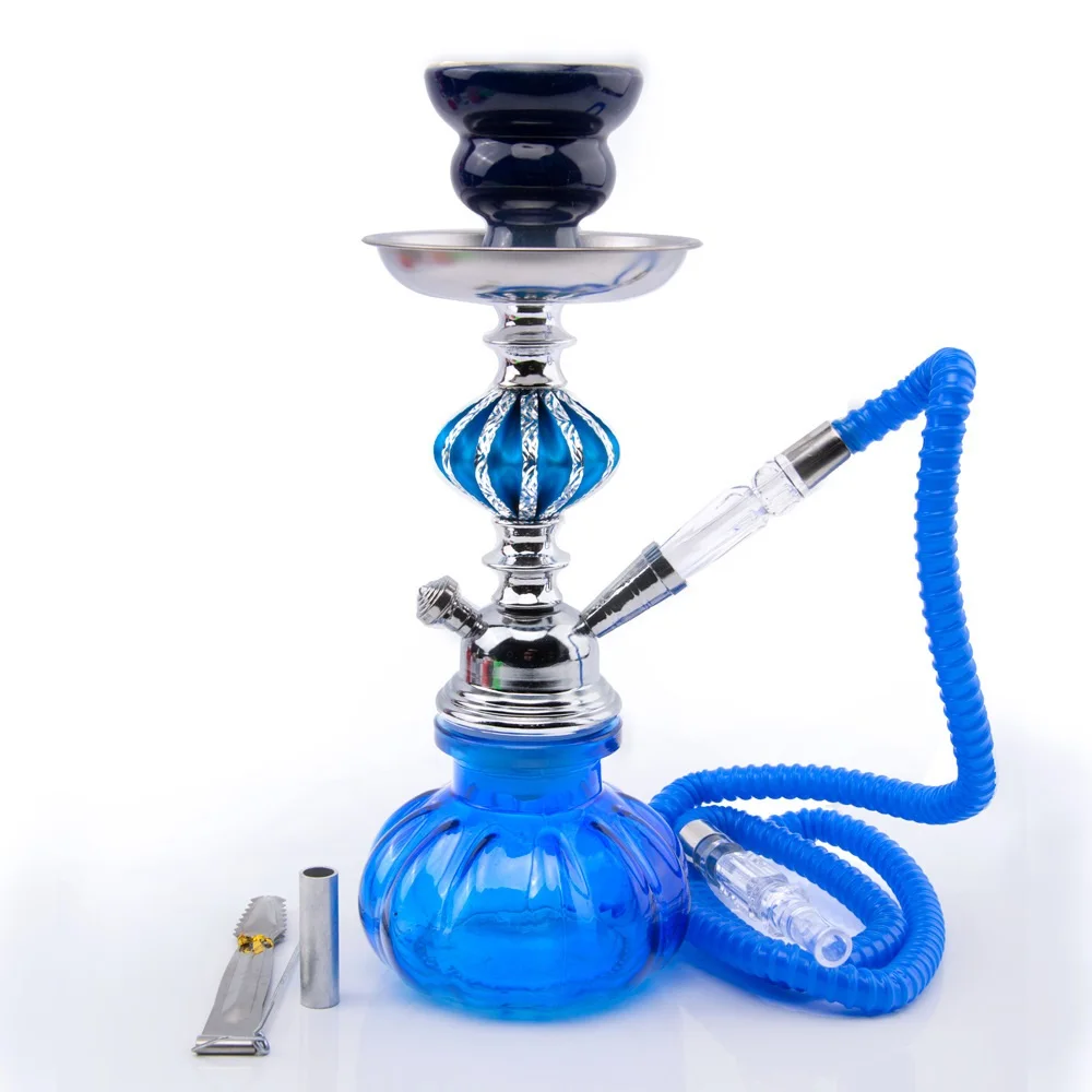 Small Aluminum Ball Double Barrel Water Cigarette Set, Fashionable Design