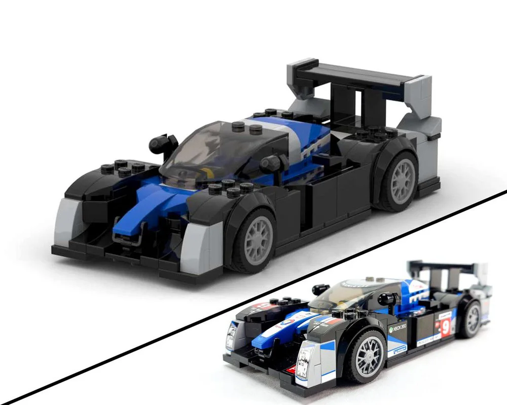 moc-94325-クラシック-hdi-fap-2009-9台のスーパーカーを組み立てるブロックモデル-446パーツ-ステッカー付き-創造的なおもちゃ-男の子-子供-誕生日プレゼント