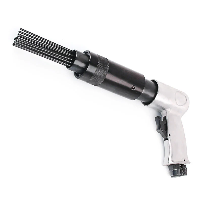 Needle-type pneumatic derusting gun multi-functional impact air shovel extended air hammer derusting machine