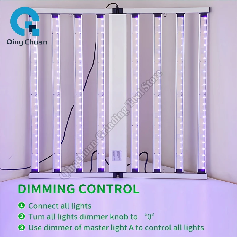 Planting Light Full Spectrum Greenhouse Cross-Border Indoor Grow Lamp for Maximum Plant Growth Cultivation Foldable Grow Lamp