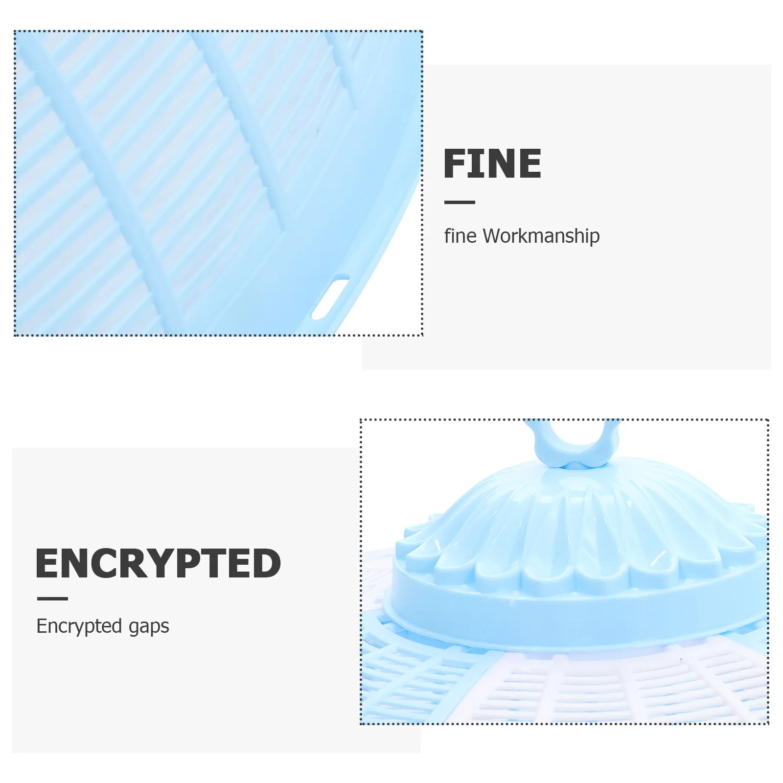 

1 Piece Detachable Food Cover Kitchen Rectangle Home Household Vegetable Dining Room Insect proof Breathable Plastic