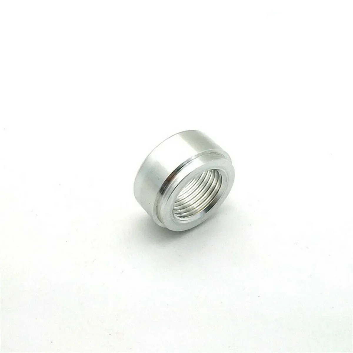 M16X1.5 الألومنيوم أنثى لحام على / لحام في شفة تركيب الكتان، ملف تعريف منخفض