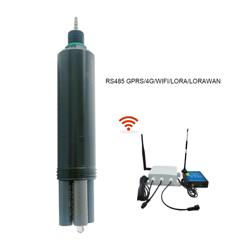 Multi-Parameter Automatic Temperature Aquaculture Online Monitoring System for Ammonia Nitrate Nitrite Total Nitrogen Ph Sensor
