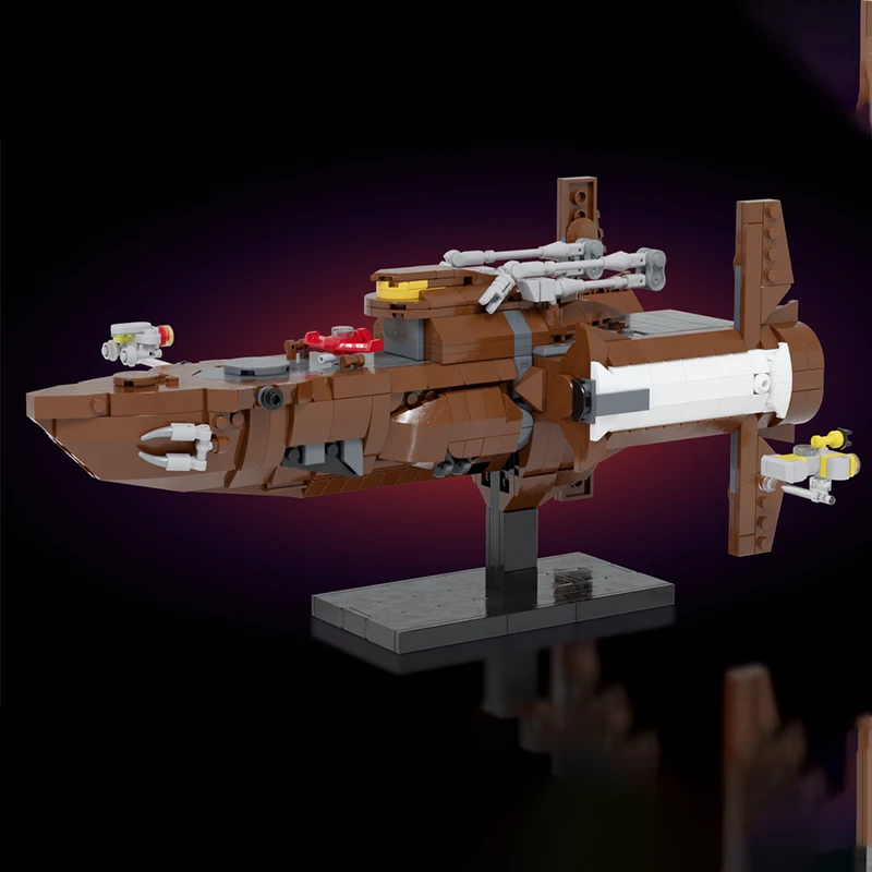 

971 шт. MOC The Bebop космический корабль аниме коллекция DIY образовательная модель строительные блоки расширенная сборка игрушки подарок для взрослых фанатов
