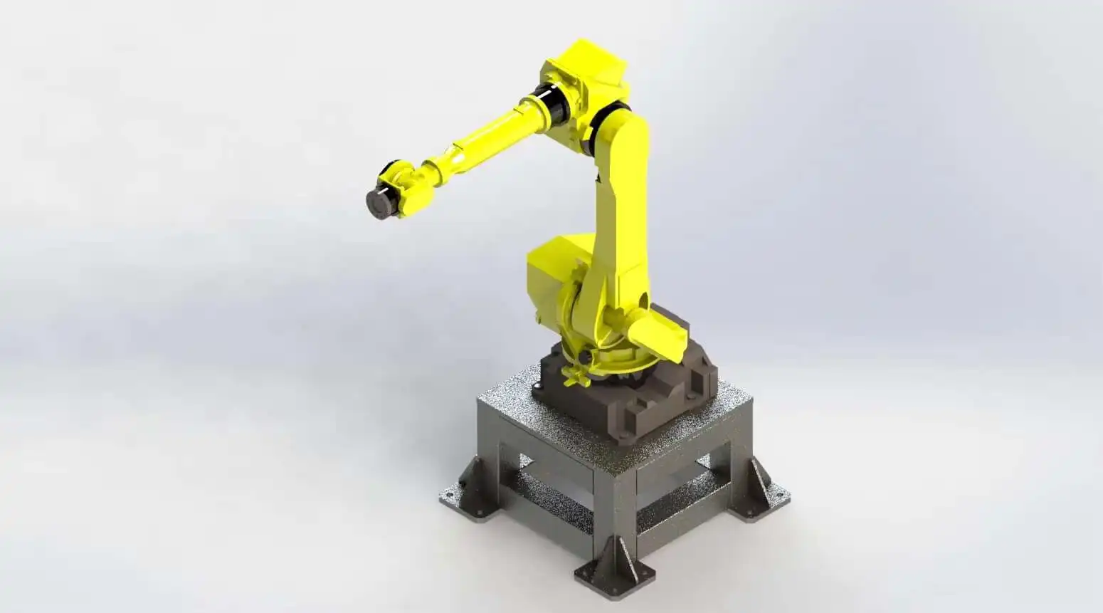 Newest Fanuc Arm Metal Heavy Duty 6-Axis Nical Robot For Fiber Laser Cutting Hine