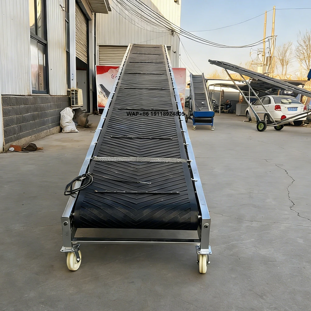 

New Food Grade Sanitary Belt Conveyor for Packaged Grains Snacks Stainless Steel Belt Adjustable Speed Core Components-Bearings