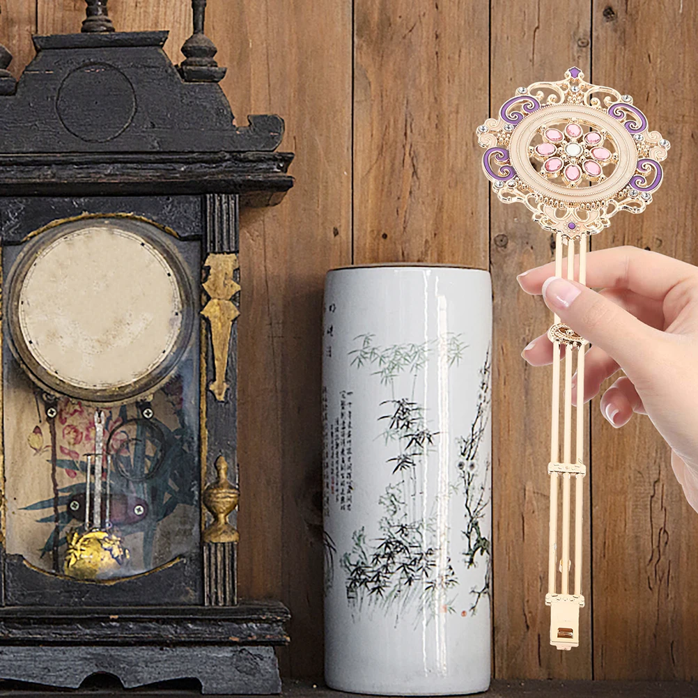 

2Pcs Quartz Pendulum Hammer Retro Wall Clock DIY Movement Accessories Metal Replacement Part For Clock