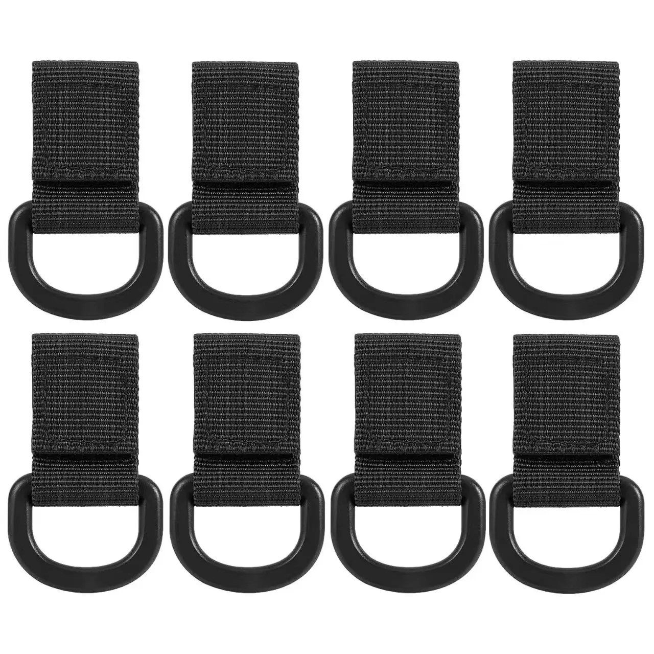Tactical Hanging Hook Clip Clamp Buckle Nylon Webbing Molle Backpack Buckle Outdoor Hiking Climbing Accessories