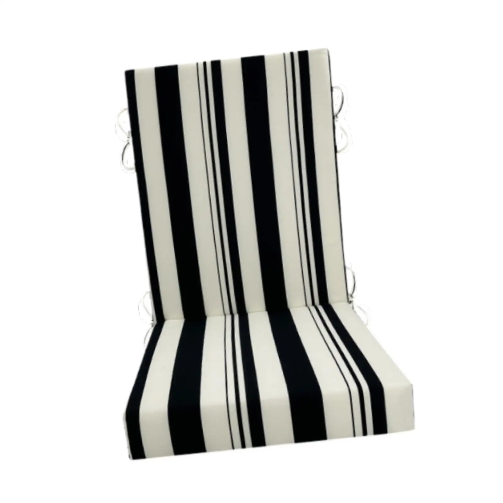Rocking Chair Cushions High Back Soft Breathable Polyester Seat Pad for Patio Dining Recliner Use