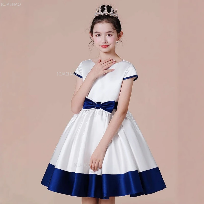 Girls Choir Performance Dress New Children Piano Recital Princess Party Gown Birthday Celebration Pageant Formal Evening Wear