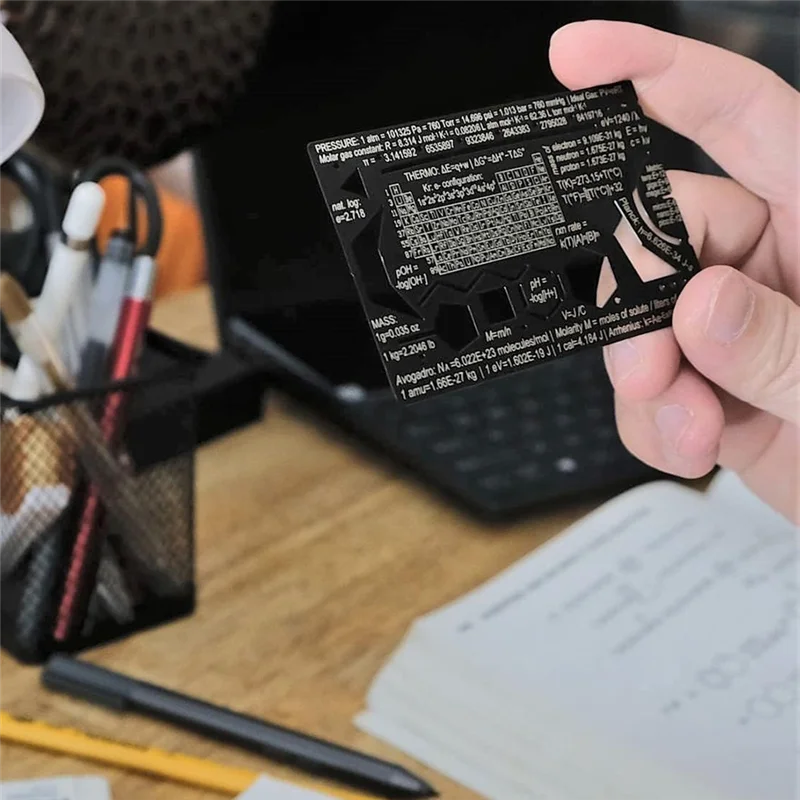 ABKW-Pocket Chemiker Schablone für organische Chemie, Zeichenschablone für Chemiker, Chemieingenieur