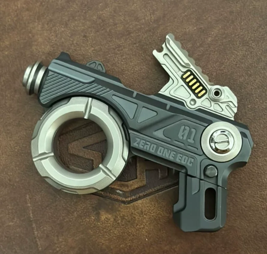

USED EDC 01 Space Knight Steel Titanium capsule Decompression toys