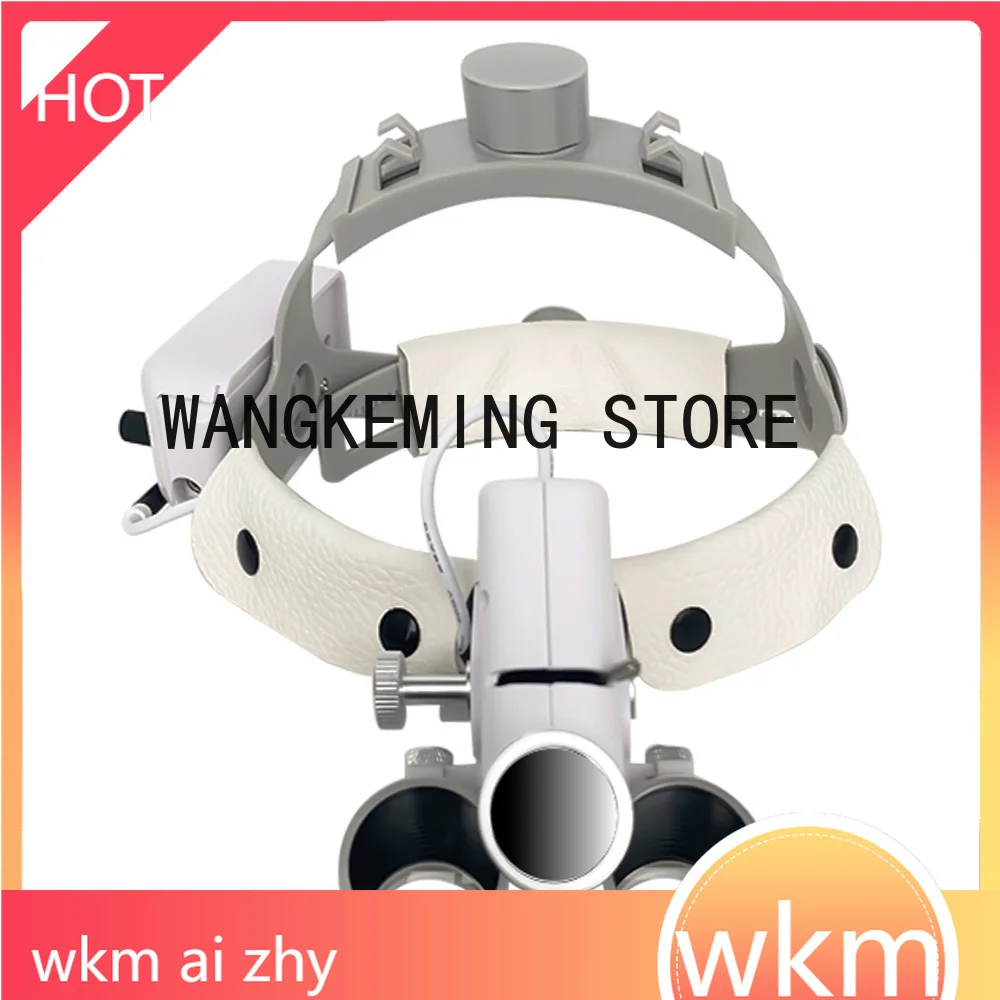 den  tal Loupe 2.5 3.5x 420mm Working Distance Lab Medical Magnification Binocular Helmet Head-Mounted Magnifier Surgery Surgica