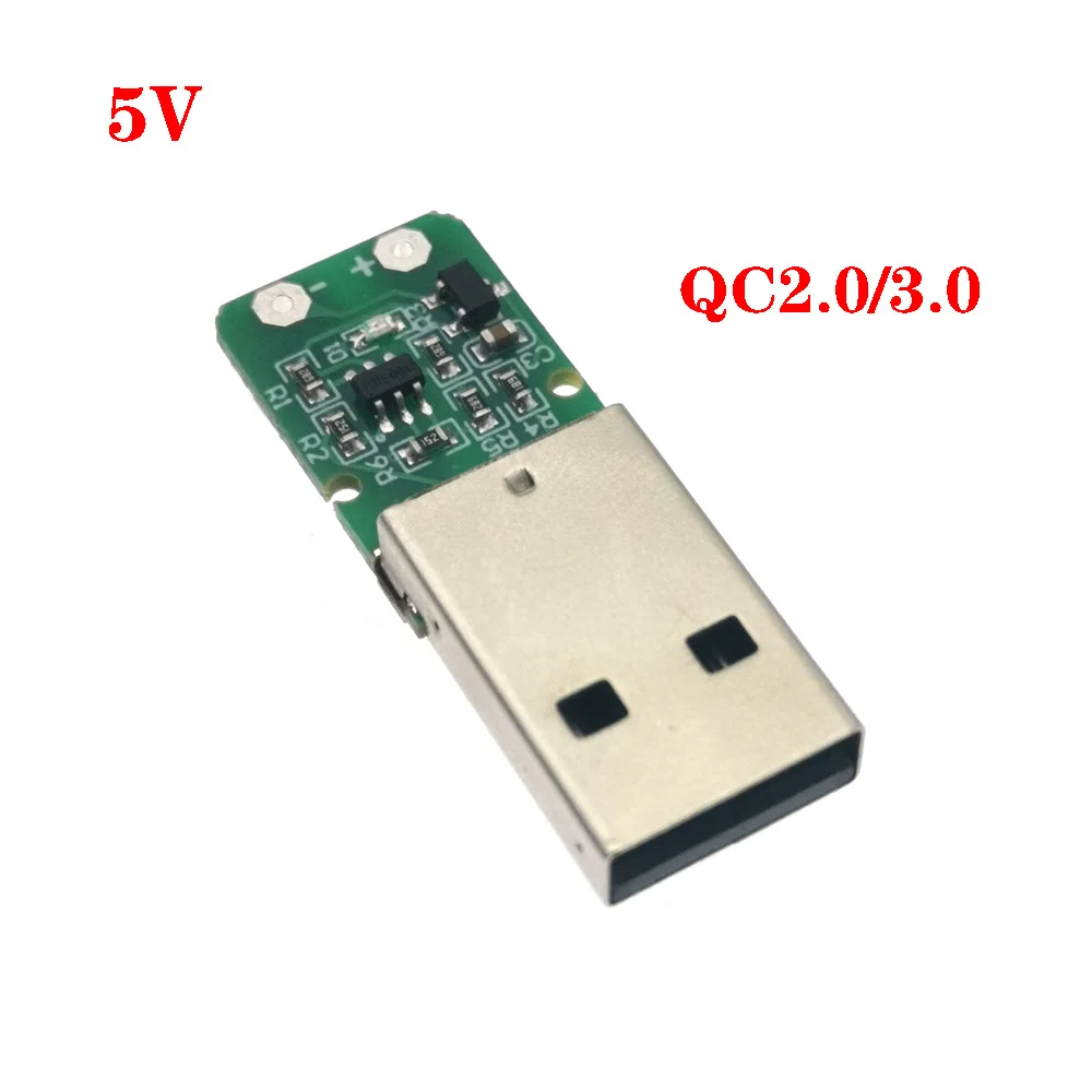 USB2.0 Fast charging QC2.0/3.0 bait trigger board Induction cable Motherboard 5V 9V 12V 20V USB Power Supply Connector adapter