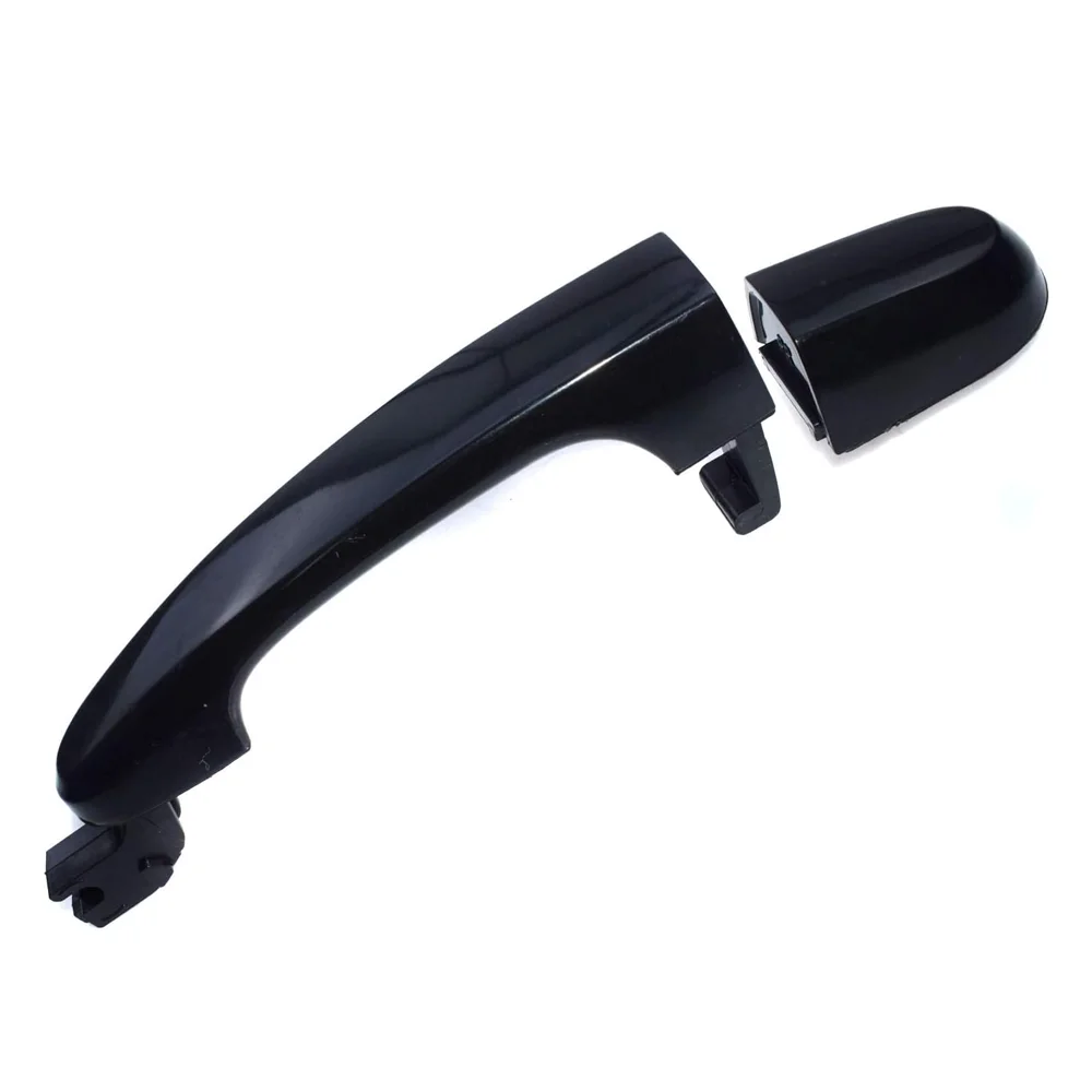 Black Front Right Exterior Door Handle Without Hole for 2005-2010 Kia Sportage Outside Outer Door Handle oem 82661-1F000