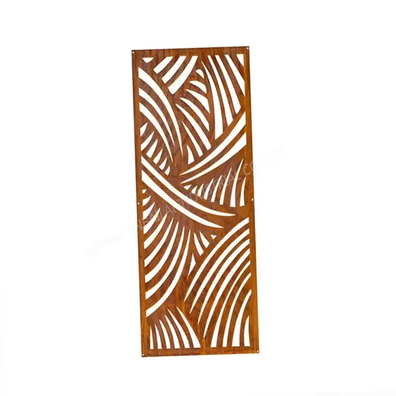 Steel Room Divider Screen Fence Metal Privacy Fence Panels Decorative Garden Fence Panels