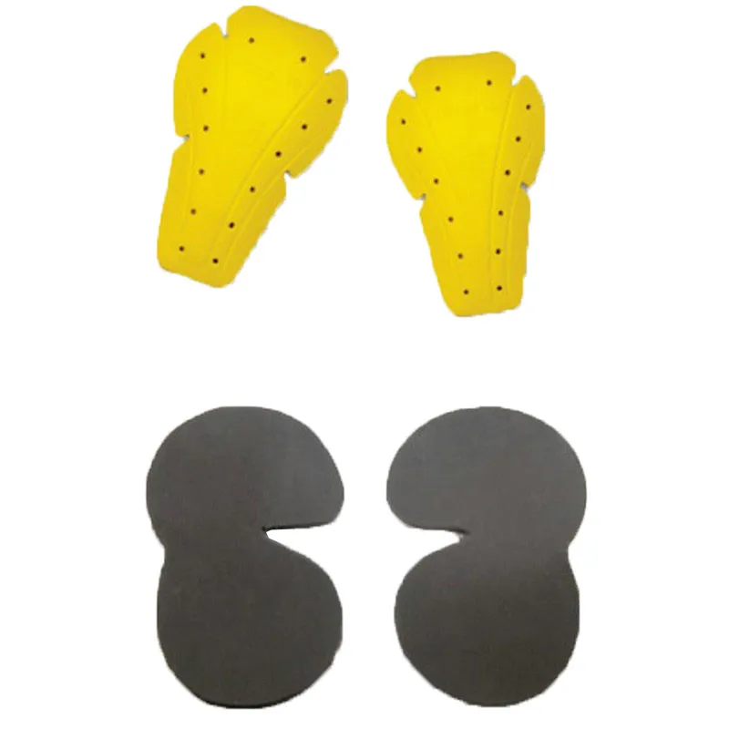 

Riding protect Gear CE Insert Armor Knee Hip Protector Pads Motorcycle Pants Replacement Silica Gel (2 X Knee Pads+2 X Hip Pads)