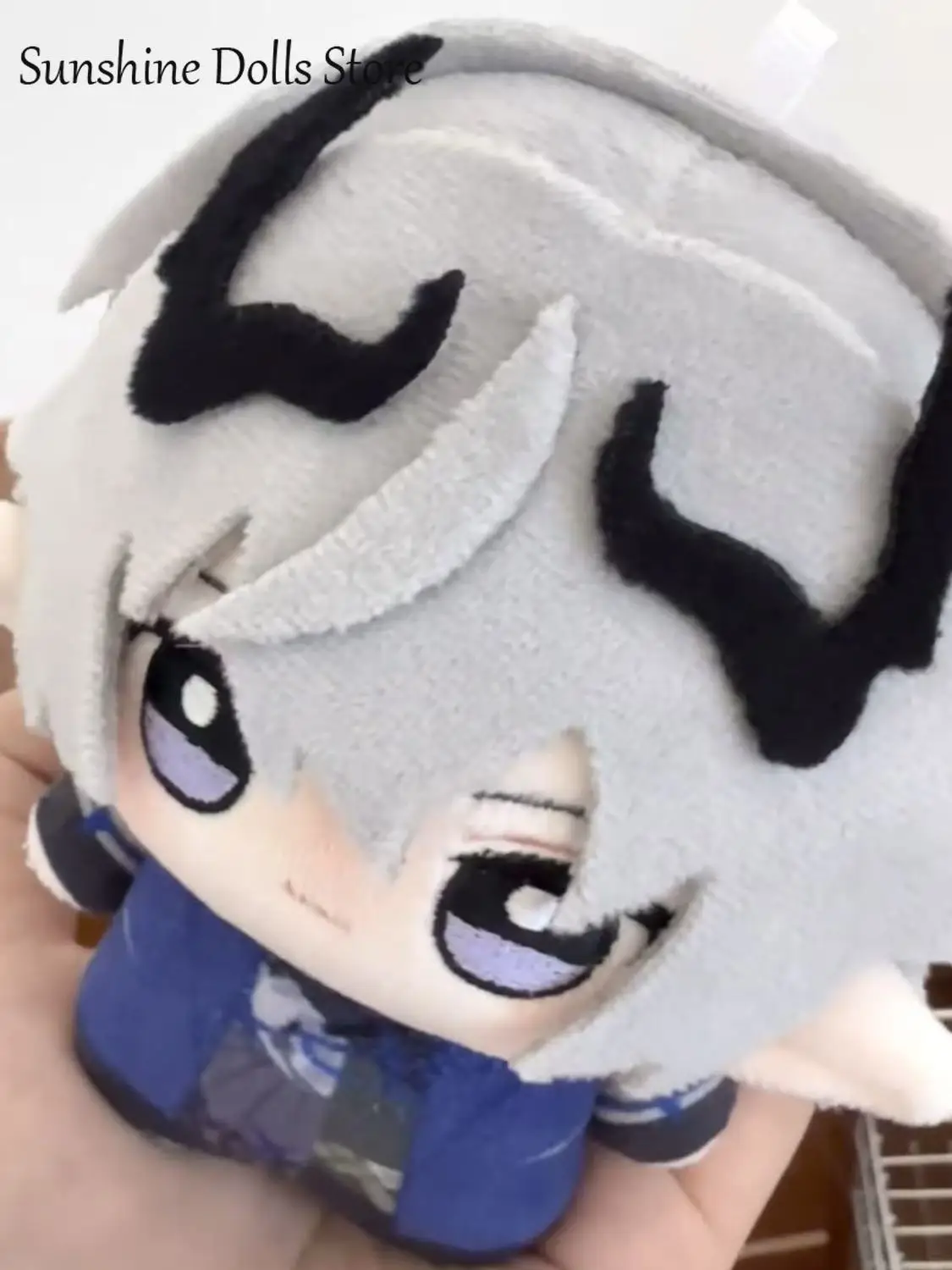10cm Game Arknights:Endfield Ardashir Cotton Doll Cute Cartoon Plush Stuffed Hanging Pendant 10CM Anime Toys Keychain Present