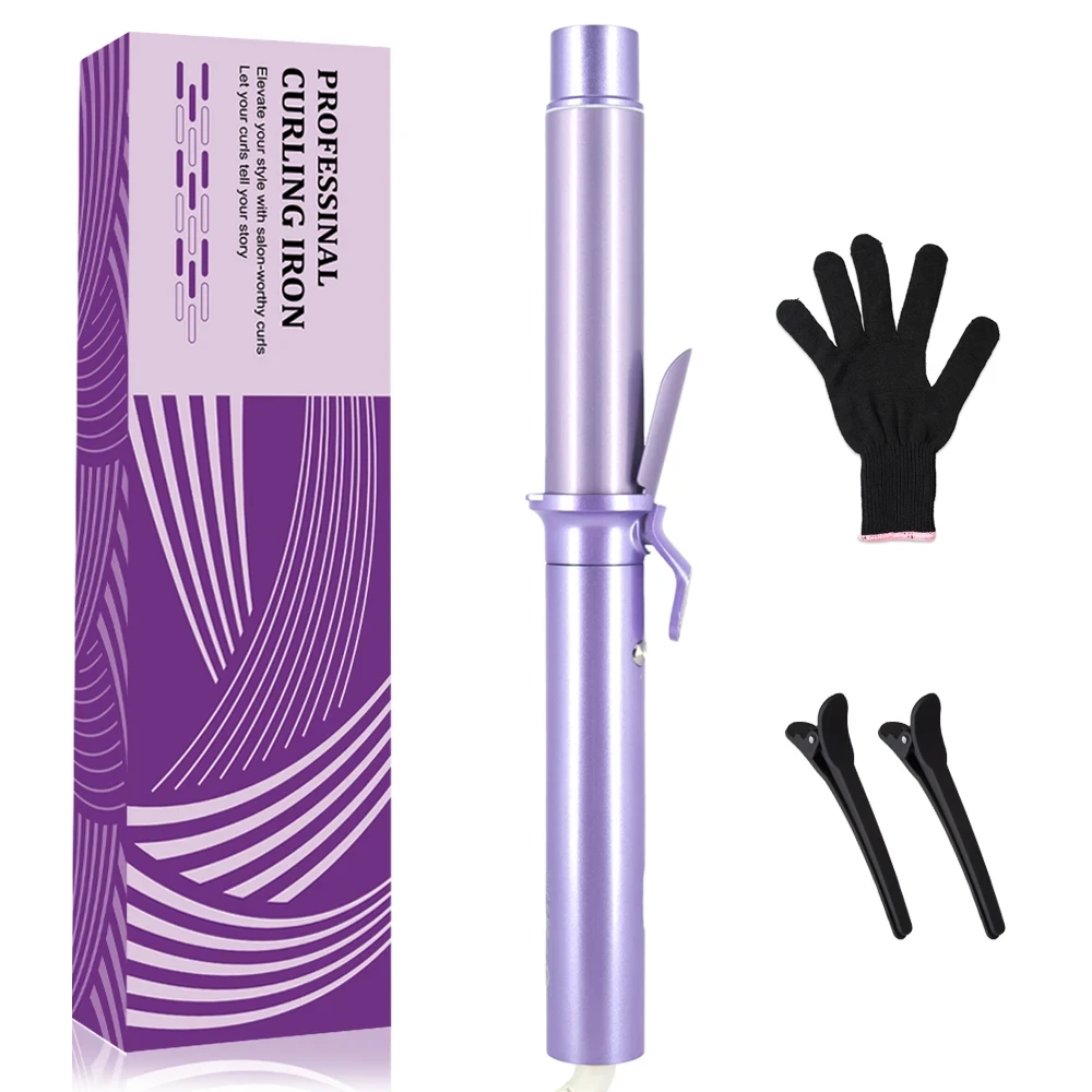 

Professional Ceramic Curling Wand with 32mm Barrel Auto Hair Curler Automatic Rotating Curling Iron