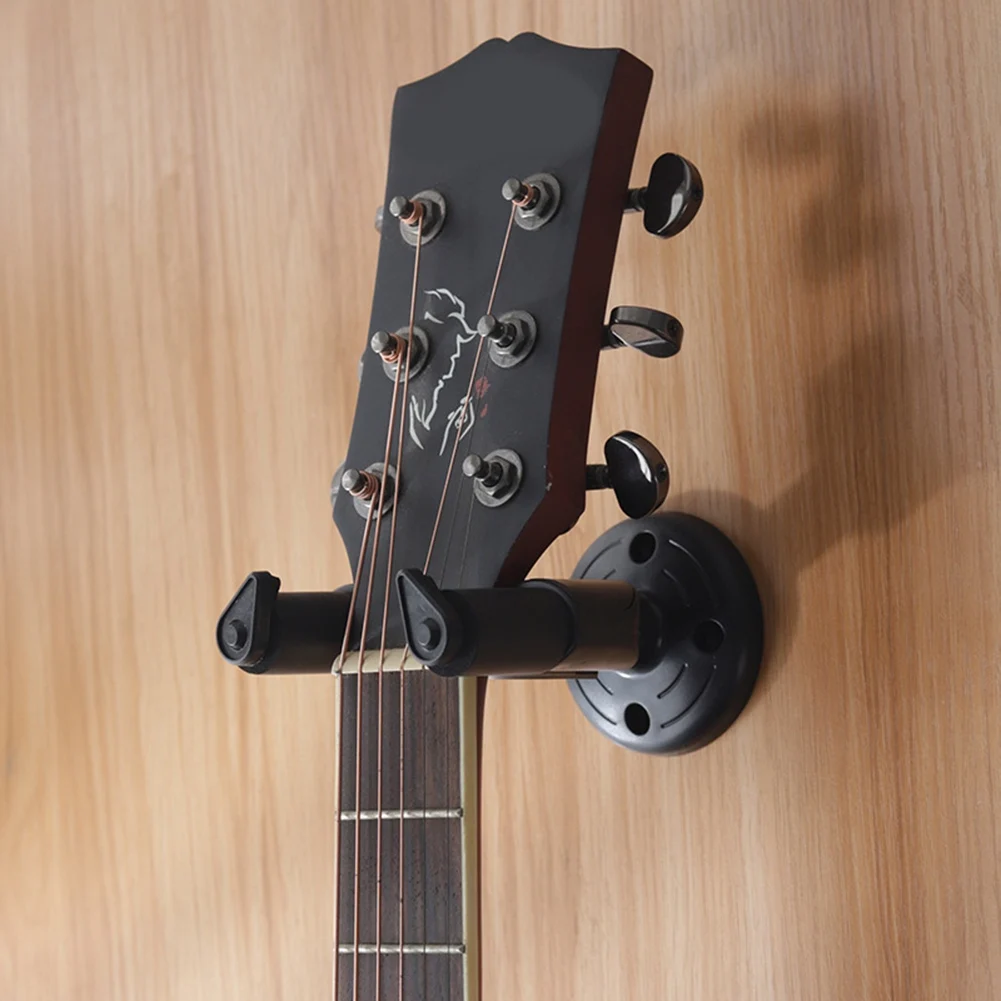 [NEW!ABKG】 Musical Instruments Accessory Set- 2PCS Guitar Pedal Wall Mount Hooks Holders For Ukulele Mandolin Bass