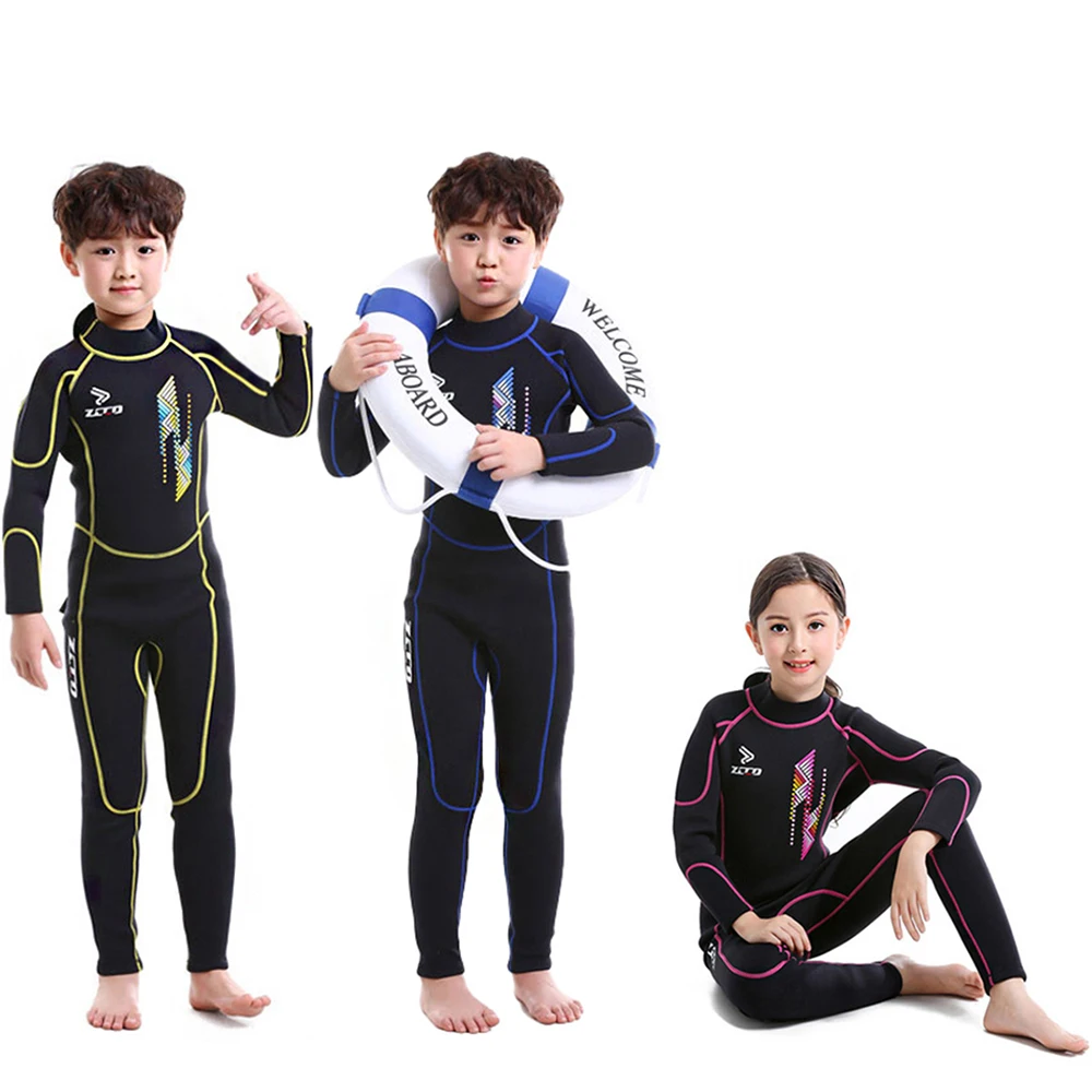 

3mm Neoprene Surfing Children Wetsuit Boys Girls Jellyfish Scuba Swimsuit Underwater Diving Suit Keep Warm Wet Suit