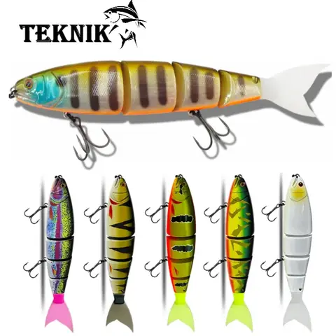 2024 낚시 미끼 수영 미끼 관절 플로팅 싱킹 170mm 200mm 거대한 하드 미끼 섹션 큰 미끼베이스 파이크 미끼 미끼