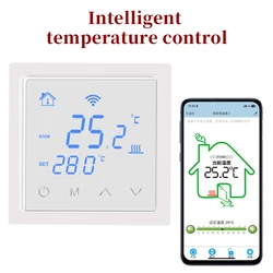 Smart Home Thermoregulator WIFI Warm Floor Thermostat Remote Control for Electric 16A Floor Heating Temperature Controller