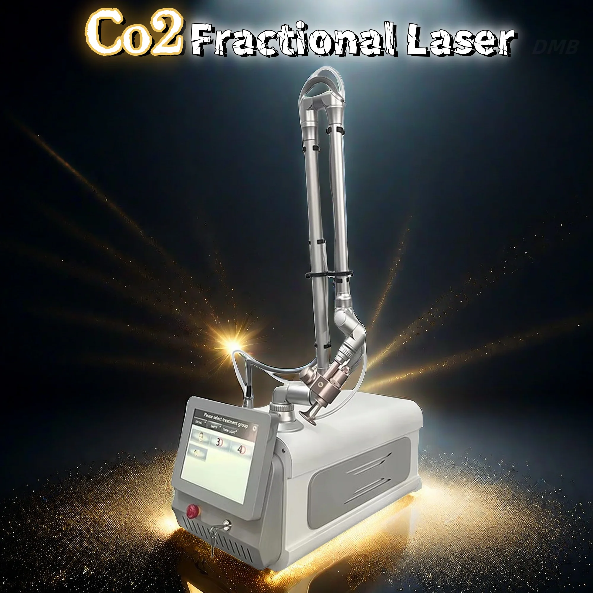 

Portable Painless Co2 Fractional Laser Scar Removal Machine for Skin Rejuvenation Wrinkle Remover and Pigment Remove 2025 NEW