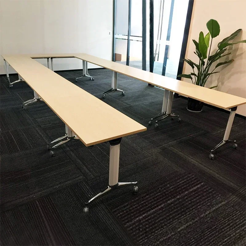 Combination bar folding training table, large and small conference table