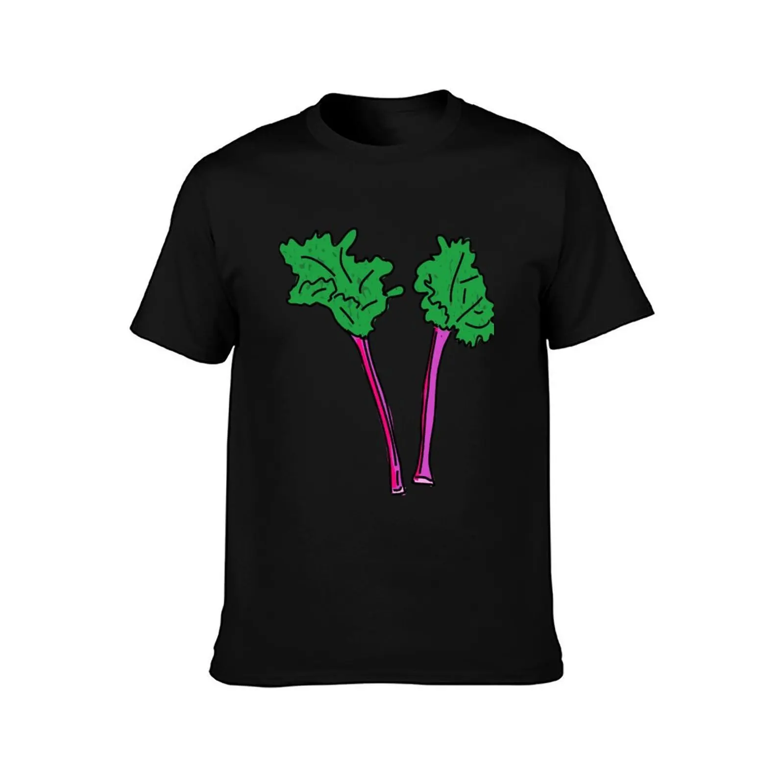 Rhubarb T-Shirt Thanksgiving Casual Tee T-Shirt