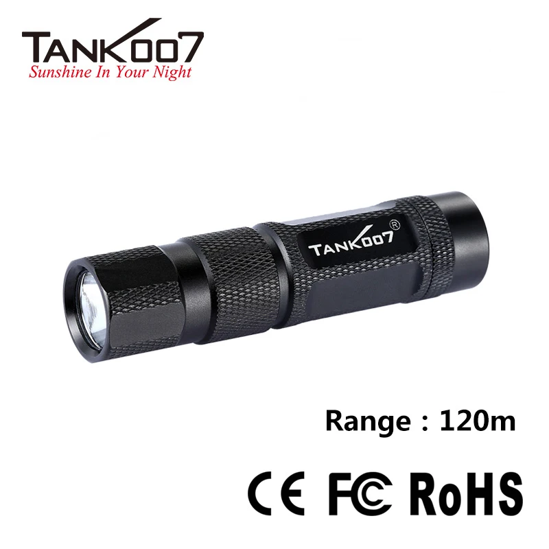 TANK007 mini Magnetic Flashlight M20 Adjustable Brightness EDC Flashlights LED AA Battery Emergency Lighting Torch Portable M20