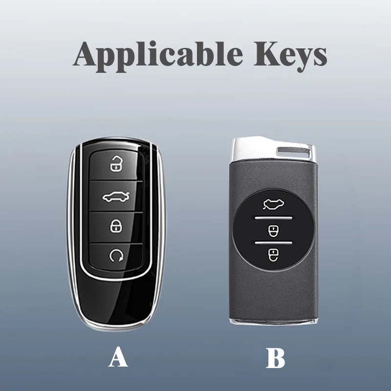 Zinc Alloy Car Remote Key Case Cover for Chery Tiggo 8plus Tiggo 8 New 5 Plus 7pro Max Omoda 5 C5 Accessories Protector