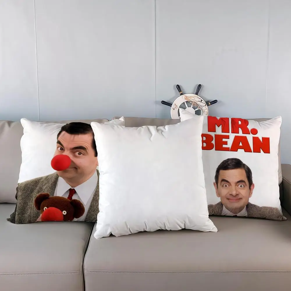 

Funny Mr Bean Pillow Case Multi sized car seat cushions, luxurious home office, sofa decorative pillowcases