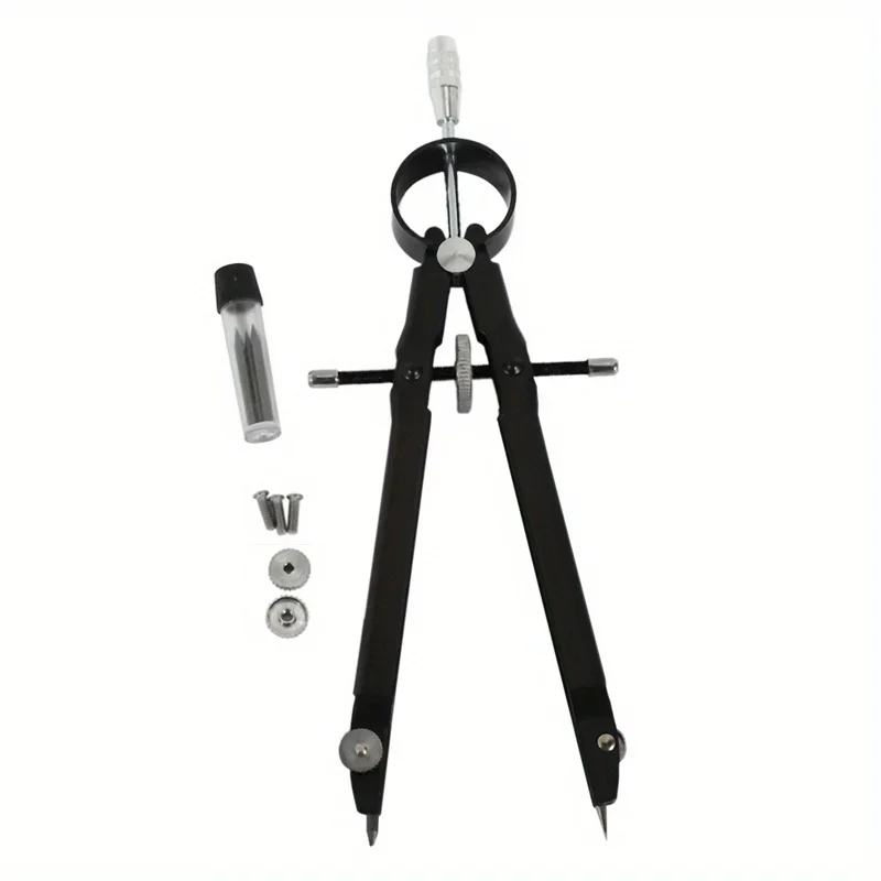1PC Professional Compass Geometry Set with Lock Math and Precision Compass Metal and Durable for Solid and Plane Precis