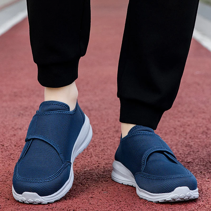 Chaussures orthopédiques réglables à pieds larges et gonflés, pour diabétiques unisexes, douces, confortables, durables, ergonomiques, pour la marche quotidienne, fiables, nouvelle collection