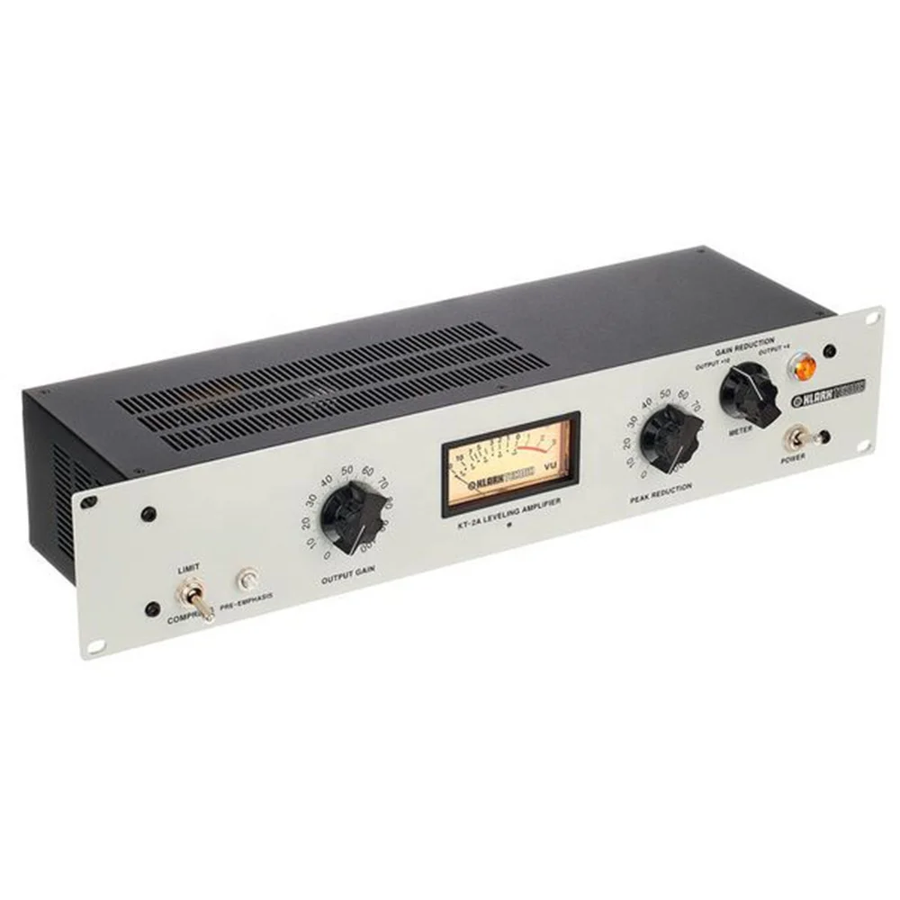 Klark Teknik 2A-KT Optical Tube Leveling Amplifier With Midas Transformers Indoor Pa System Audio Sound Equipment