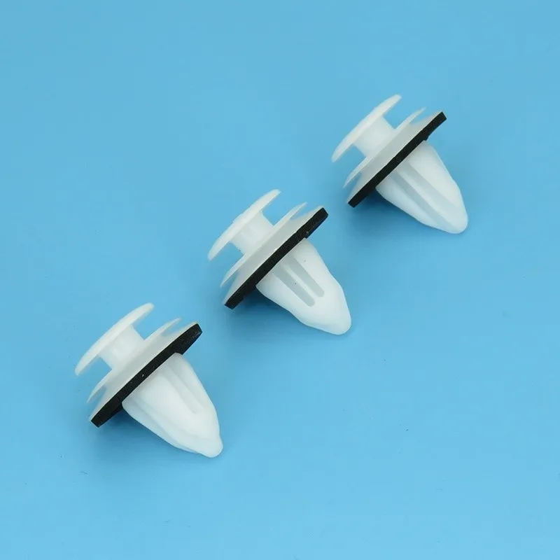 72 pcs Vehicle Interior Retainers Firm Snap-On Fit, designed for Truck Cabin Decoration, Cyan Plastic Material