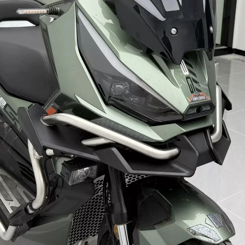 【Precise Fit】FOR ZONTES 368G 2024-2026 Modified Front Lip Wing, Bird Beak, Large Bird Beak, Decelerator, and Lower Air Deflector