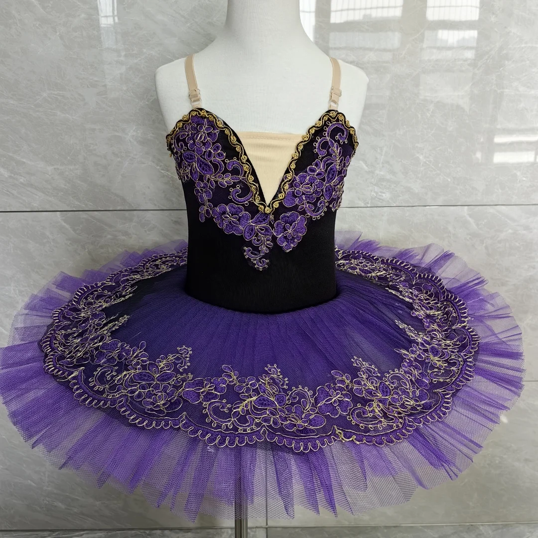 

Purple Ballet Tutu Girls Adult White Swan Lake Platter Pancake Tutu Ballerina Party Dress Child Kids Ballet Dance Costume