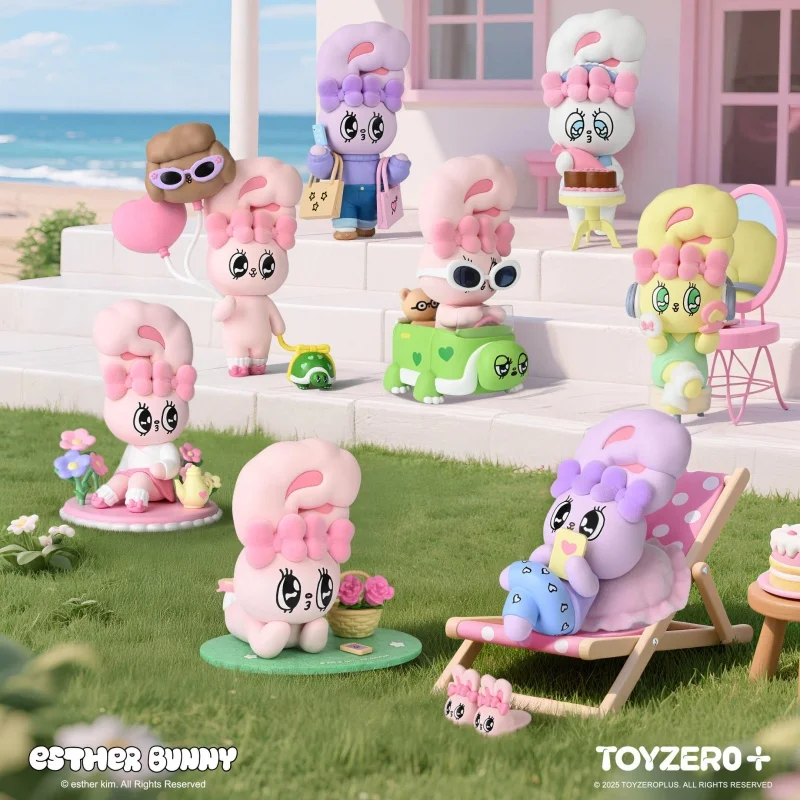 

Новая оригинальная серия TOYZEROPLUS Esther Bunny «Holiday Time», слепая коробка, милая фигурка, игрушка, украшение для девочек
