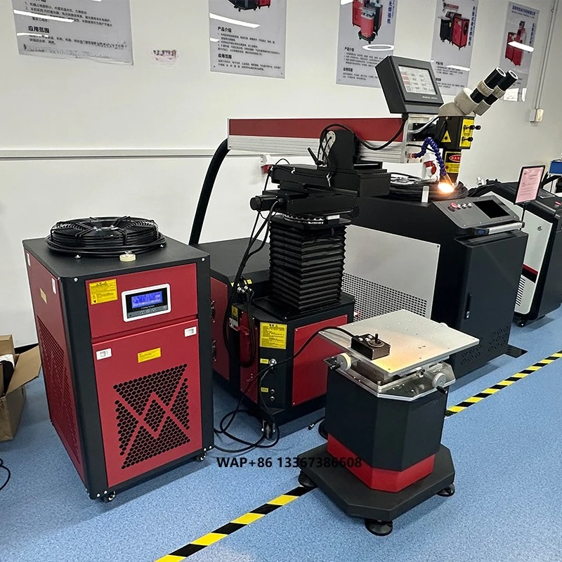 آلة لحام قالب الألياف بالليزر سبليت دوارة محمولة عالية الدقة أداة معدنية مشاريع تصنيع إصلاح القوالب الصناعية #1