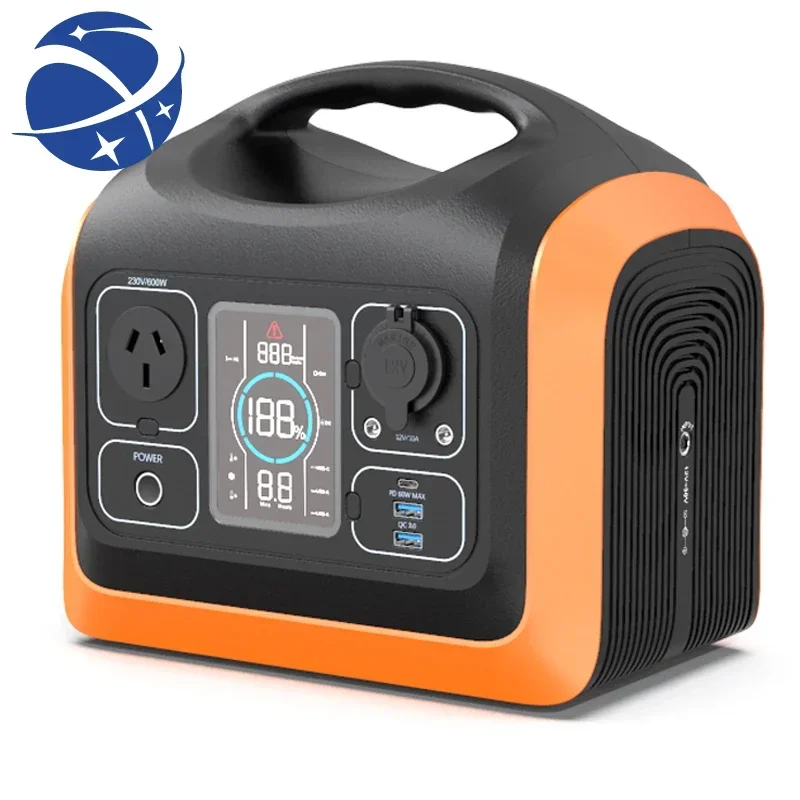 

yyhc 600w tragbare kraftwerk powerstation charging backup lifepo4 battery 110v power station lithium portable solar generator