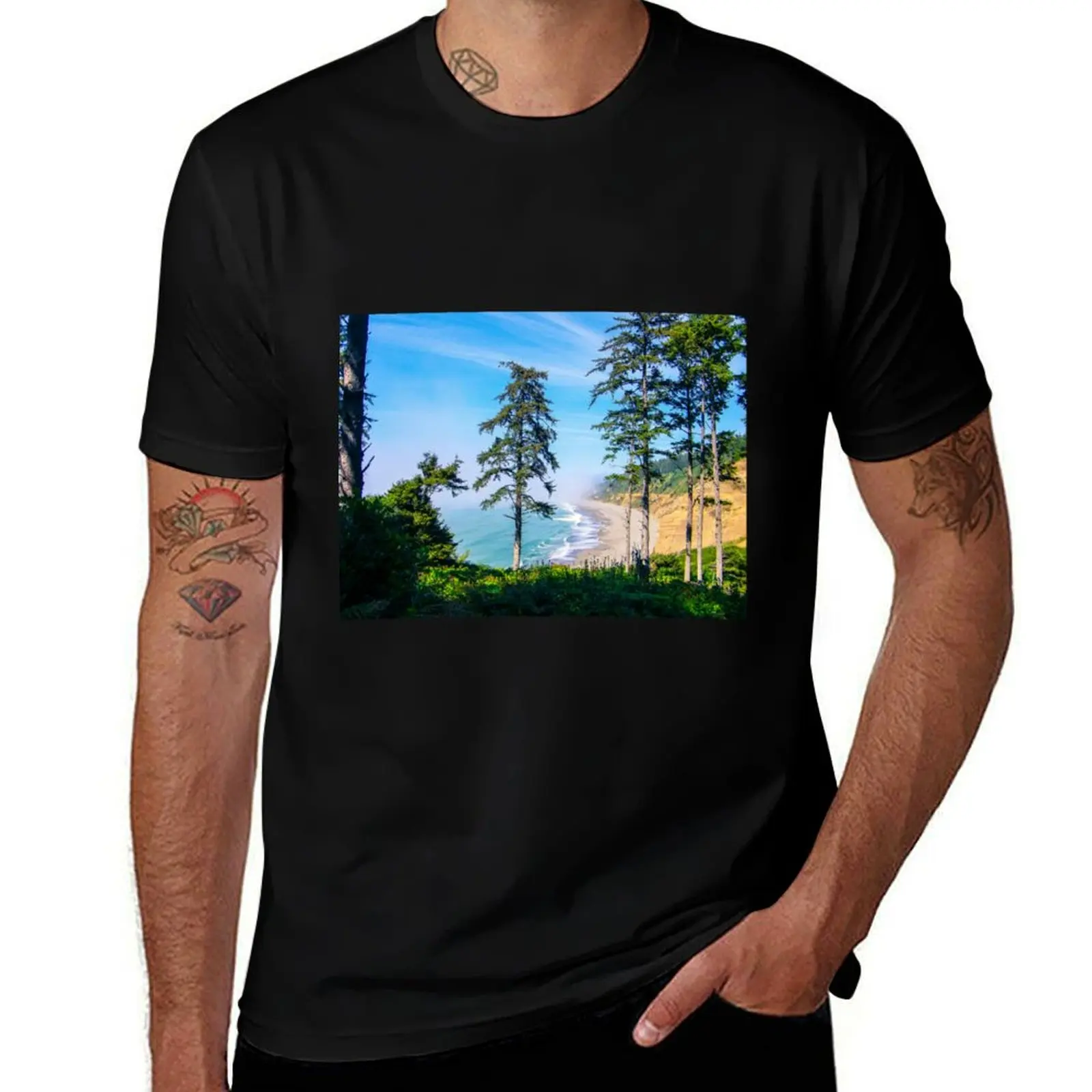

Agate Beach, Patricks Point State Park, Humboldt County, California T-Shirt Cool Dry Performance T-Shirt