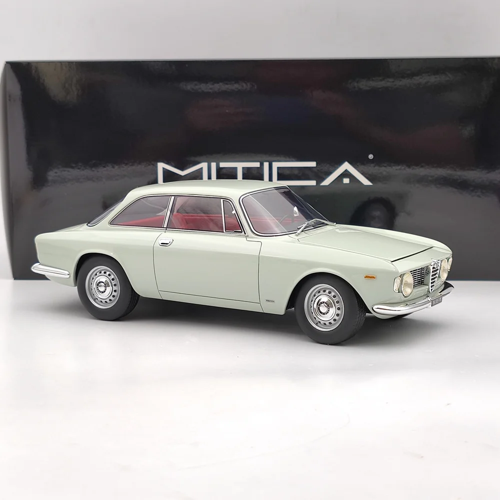 MITICA 1/18 for Alfa Romeo Giulia 1600 Sprint GT 1963 MITICA100010 Azzurro Spazio Resin Model Car Limited Collection Toys