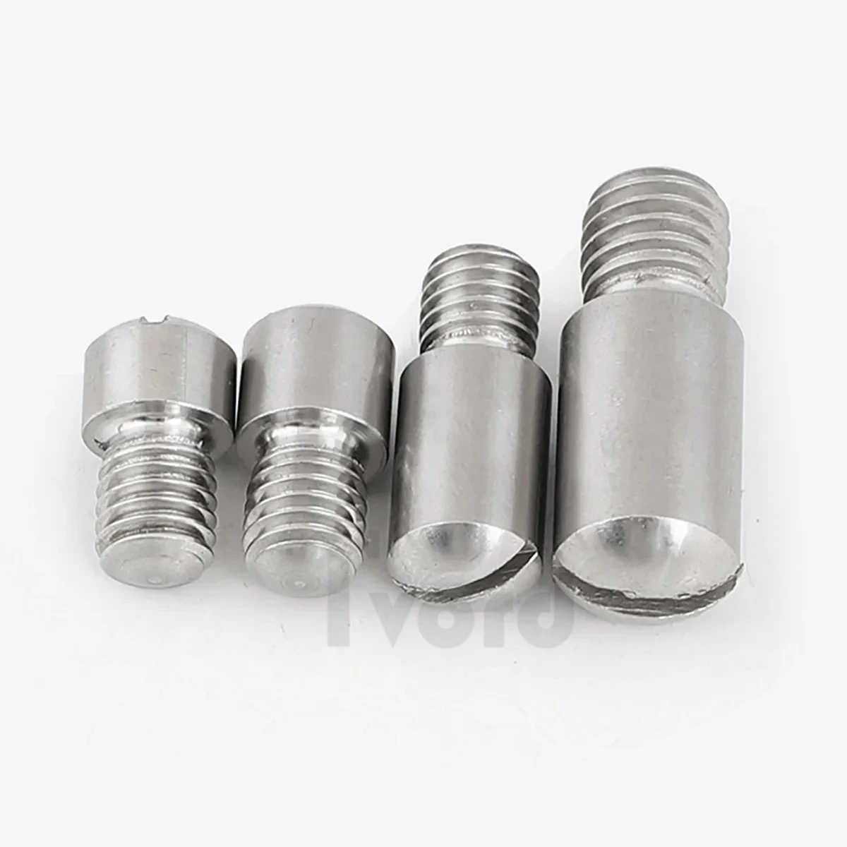 304 SS Slotted Dome External Thread Cylindrical Pin Locating Pin Shaft M2-M10